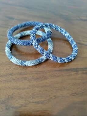 Original Roll On Bracelet Set- Indigo